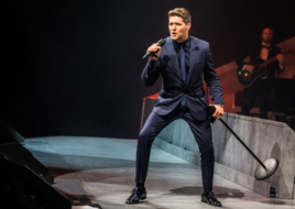 Michael Bublè auf Höhenflug