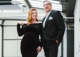 Viktor Gernot und Simone Kopmajer im Duett auf "You Wonderful You"