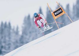 ÖSV-Präsidentin Roswitha Stadlober im Gespräch