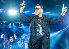 Fotoreport: Justin Timberlake im Ernst-Happel-Stadion