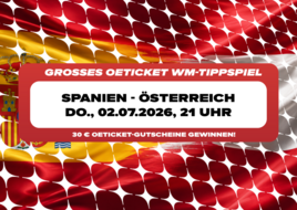 Das oeticket Tipp-Gewinnspiel zur Fußball-WM 2026
