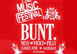 Gewinne Tickets für das Coke Music Festival!