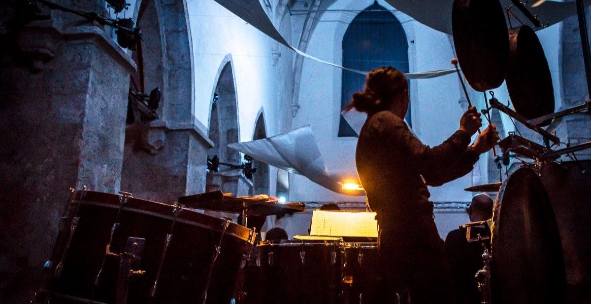 Imago Dei 2015 - Les Percussions de Strasbourg & Ensemble Arcantus, Bild: Sascha Osaka