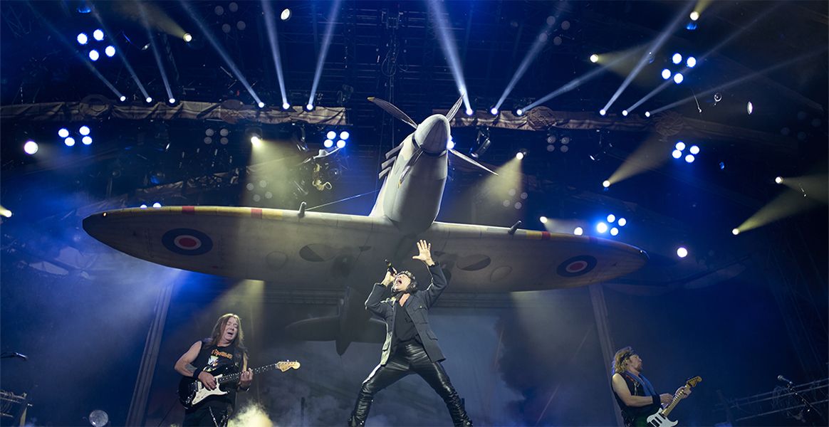 Bild: © Niko Auer für oeticket / Iron Maiden, Juni 2018, Nova Rock Festival