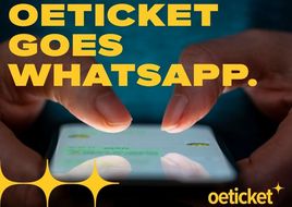 oeticket hat jetzt auch einen WhatsApp-Kanal