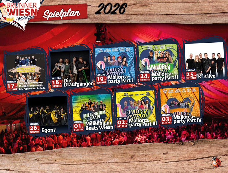 Gewinnspiel: Brunner Wiesn 2026