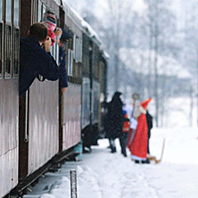 Nikolausfahrt mit dem W&auml;lderb&auml;hnle