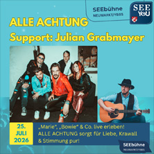 Alle Achtung! - Support: TINA