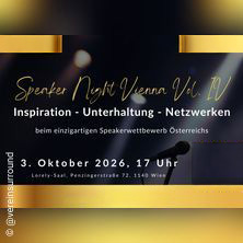 Speakernight Vienna Vol. IV