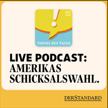 STANDARD Podcast "Thema des Tages" live - Amerikas Schicksalswahl