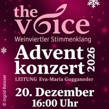 Adventkonzert The Voice 2026 - Weinviertler Stimmenklang
