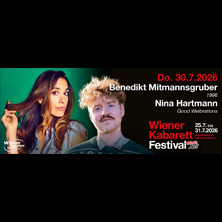 Benedikt Mitmannsgruber / Nina Hartmann - Wiener Kabarettfestival 2026