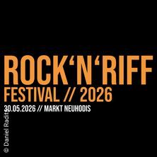 Rock'n'Riff Festival 2026 Mit Rammelhof, Metternich, uvm...