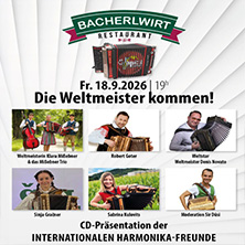 Die Weltmeister kommen! - CD-Presentation der Harmonika-Freunde