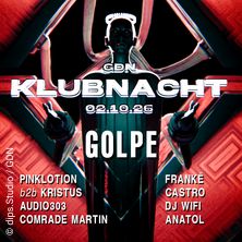GDN Klubnacht w/ Golpe