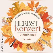 Herbstkonzert des Musikvereins Hohenberg