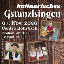 Kulinarisches Gstanzlsingen