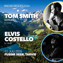 No Borders Music Festival 2026 - Tom Smith & Elvis Costello