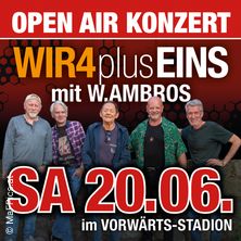 Open Air Konzert WIR4plusEINS