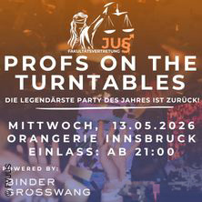 Profs On The Turntables - FV JUS IBK