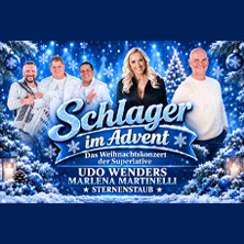 Schlager im Advent - Udo Wenders, Marlena Martinelli, Sternenstaub