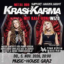 Krash Karma w/ Grazer Grant -  presented by Punk Verein Austria