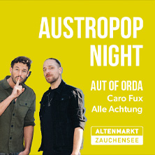 Austropop Night - Aut of Orda, Caro Fux & Alle Achtung
