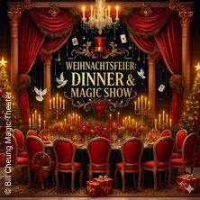 Weihnachtsfeier: Dinner & Magic Show