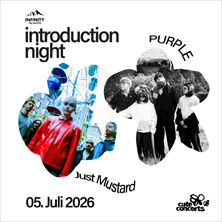 introduction night w/ Just Mustard + PURPLE