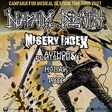 Napalm Death + Misery Index