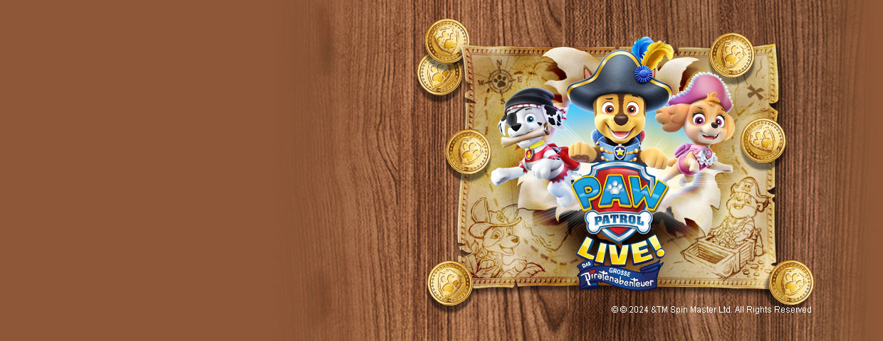 PAW Patrol Live! - Termine &amp; Tickets - 2024