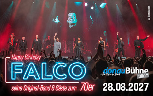 Happy Birthday Falco - seine Original Band & G&auml;ste zum 70er