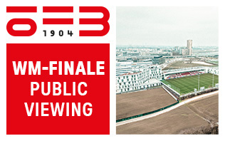 Public Viewing am &Ouml;FB Campus