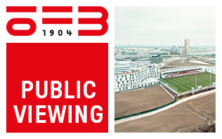 Public Viewing am &Ouml;FB Campus
